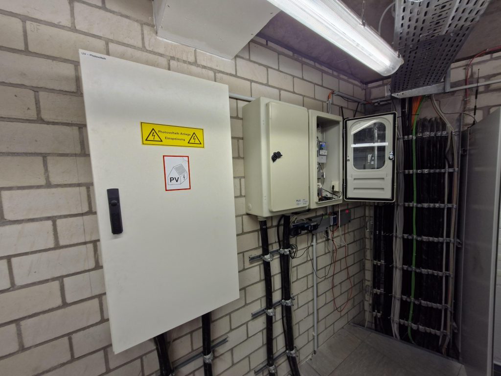 Einspeisung oder Eigenverbrach, das hängt von der Elektroplanung ab